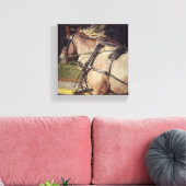 Beuatiful Horse Canvas Afdruk (Insitu (Woonkamer))
