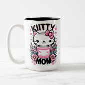 beugel tweekleurige koffiemok (Links)