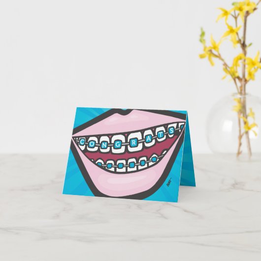 Beugelgezicht Kaart (Gele Bloem)