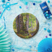 Beukenbomen in het bos (bos) (Paul Ranson) Papieren Bordje (Feest)