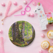 Beukenbomen in het bos (bos) (Paul Ranson) Papieren Bordje (Feest)