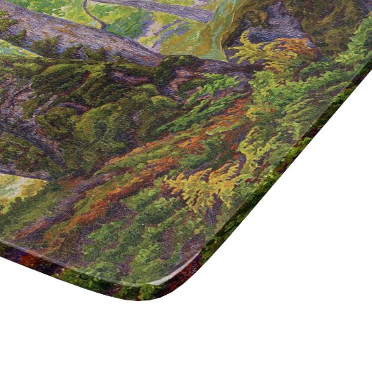 Beukenbomen in het bos (bos) (Paul Ranson) Snijplank (Hoek)