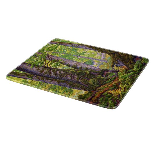 Beukenbomen in het bos (bos) (Paul Ranson) Snijplank (Hoek)