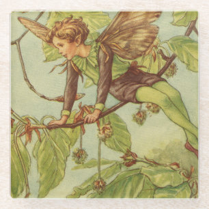 Beukenboom — Melk van Vision Studio Glazen Onderzetter