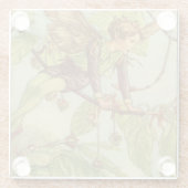 Beukenboom — Melk van Vision Studio Glazen Onderzetter (Achterkant)