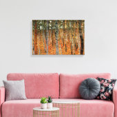 Beukenbos door Gustav Klimt Fine Art Dubbel paneel Canvas Afdruk (Insitu (Woonkamer))