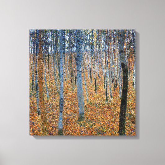 Beukenbos I | Gustav Klimt | Canvas Afdruk (Voorkant)