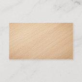 Beukenhouttextuur voor achtergrond 2 visitekaartje (Achterkant)
