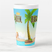 beukenkoningin latte mok (Voorkant)