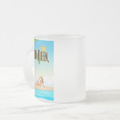 beukenkoningin matglas koffiemok (Voorkant links)