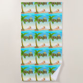 beukenkoningin strandlaken (Voorkant)