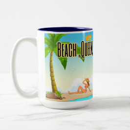 beukenkoningin tweekleurige koffiemok