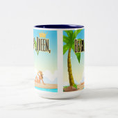 beukenkoningin tweekleurige koffiemok (Center)