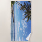  beukenpalmen strandlaken (Voorkant)