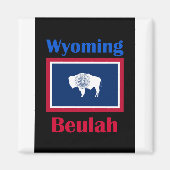 Beulah Wyoming Magneet (Voorkant)