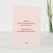 Beullah de varkenskaart kaart (Achterkant)