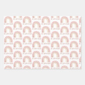 BEuMooie regenboogpapierbladen Inpakpapier Vel (Voorkant)