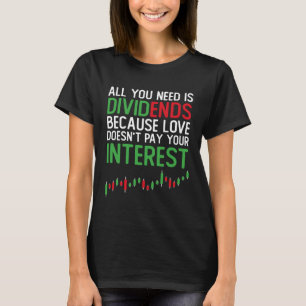 Beurs Belegger Handelaar Candlestick Forex Inv T-shirt