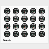 Beurs Beurs Beurs Handelaar Ronde Sticker (Vel)