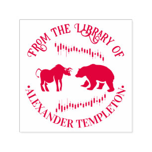 Beurs Bull vs Beer #2 Bibliotheek Boeknaam Zelfinktende Stempel