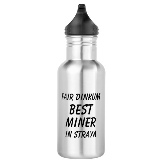 Beurs Dinkum BEST MINER in Straya Waterfles (Rechts)