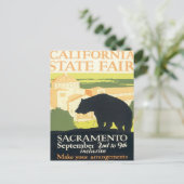 beurs in Californië Briefkaart (Staand voorkant)