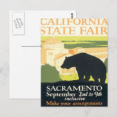 beurs in Californië Briefkaart (Voorkant / Achterkant)