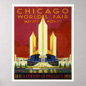  beurs van Chicago in 1933 Poster (Voorkant)