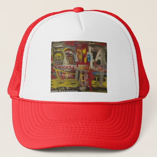 beurs van de stille oceaan trucker pet (Voorkant)