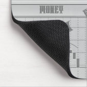 Beursgrafieken open in vier vensters muismat (Hoek)