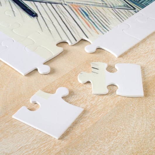 Beurshandel puzzel (Zijkant)