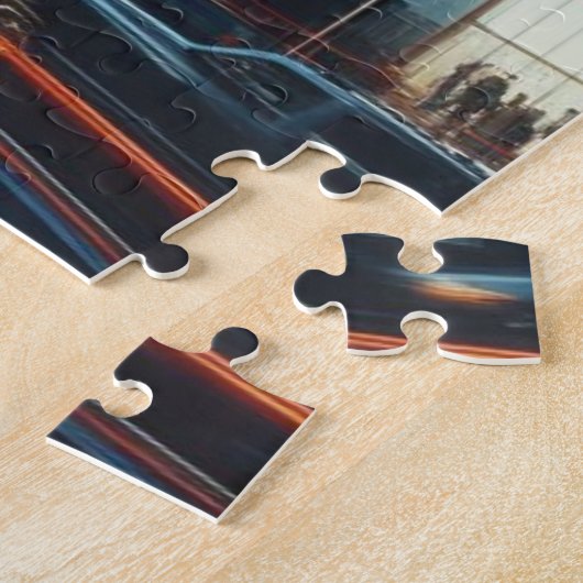 Beurshandel puzzel legpuzzel (Zijkant)