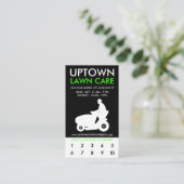 beursprogramma voor de verzorging van de stad upto klantenkaartje (Staand voorkant)