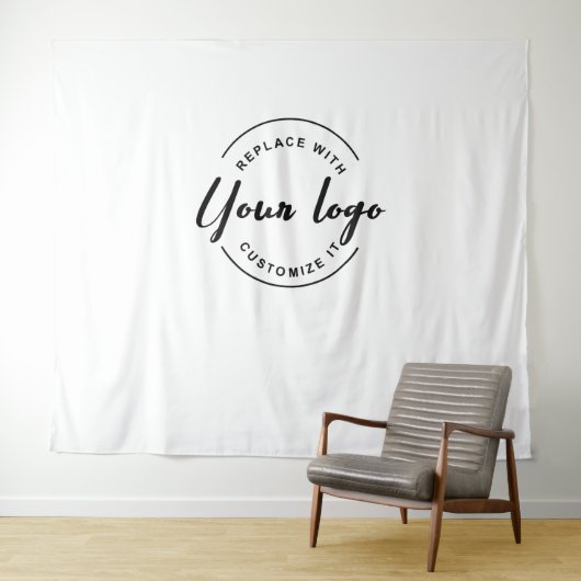 Beursstandaard Eigen Logo Stand Zakelijk Wandkleed (In Situ (horizontaal))