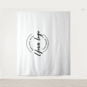Beursstandaard Eigen Logo Stand Zakelijk Wandkleed (Voorkant)