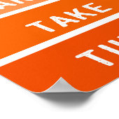 Beurt delen Verf Chip Poster (Hoek)