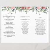 Beusty Roos Eucalyptus Order of Service (Achterkant)