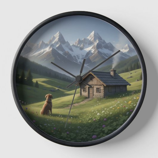 beutiful clock for people who loves nature (Voorkant)