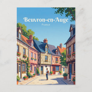 Beuvron-en-Auge Frankrijk Briefkaart