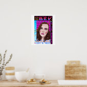 Bev en het Burners concert poster Marissa inspire (Keuken)