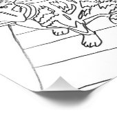 Bev the Pup Print Foto Afdruk (Hoek)