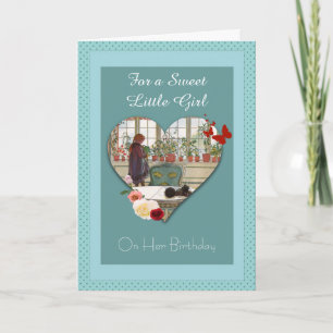  bevaarddagkaart voor meisjes die op de vloer rond kaart