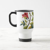 Bevallende mok met bloemendruk (Links)