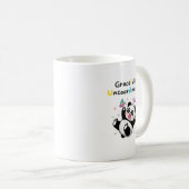 Bevallig Ongecoördineerde Schattige Panda Koffiemok (Voorkant rechts)