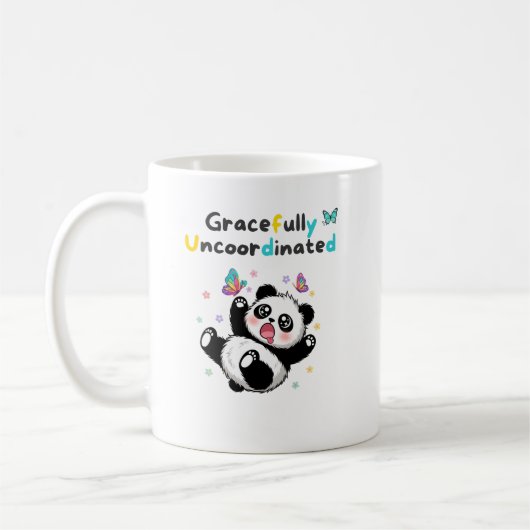 Bevallig Ongecoördineerde Schattige Panda Koffiemok (Links)