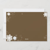 Bevallig Onze Foto van Eerste Kerstmis samen Feestdagenkaart (Achterkant)