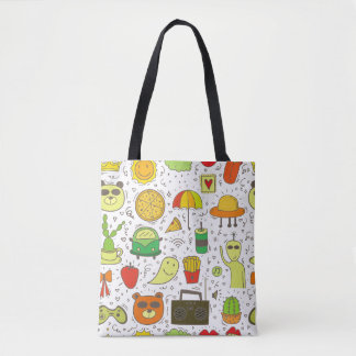 Bevallig Zoet Patroon Esthetisch Elke Dag Tote Bag