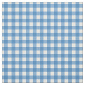 Bevallige Blauwe Gingham Stof (Swatch)