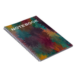 Bevallige bloemmotief notitieboek