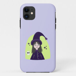 Bevallige Boze Schattige Heks Case-Mate iPhone Case